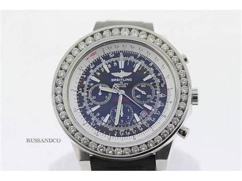 breitling bentley 7 ct tw diamond watch